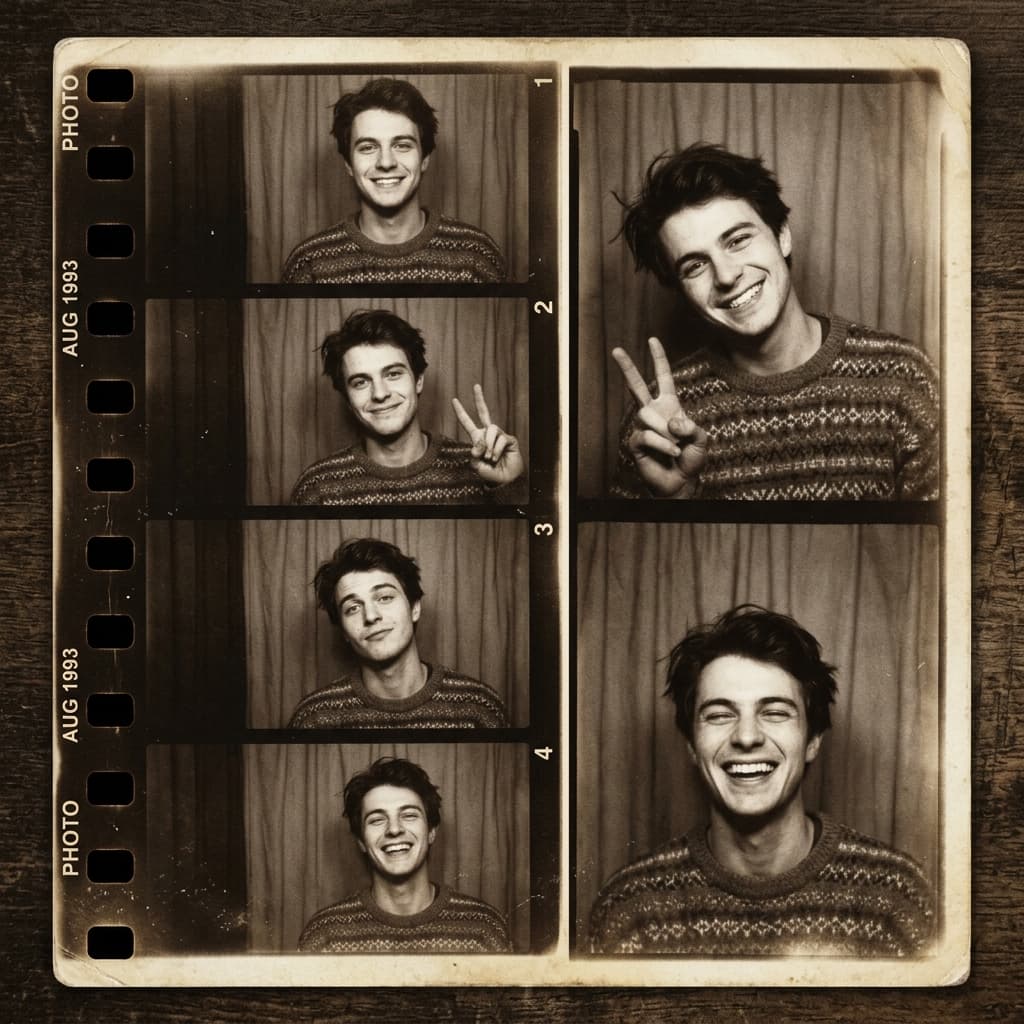 Vintage Photobooth Strip